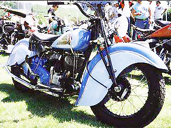 Indian Scout motorcycle 1940 